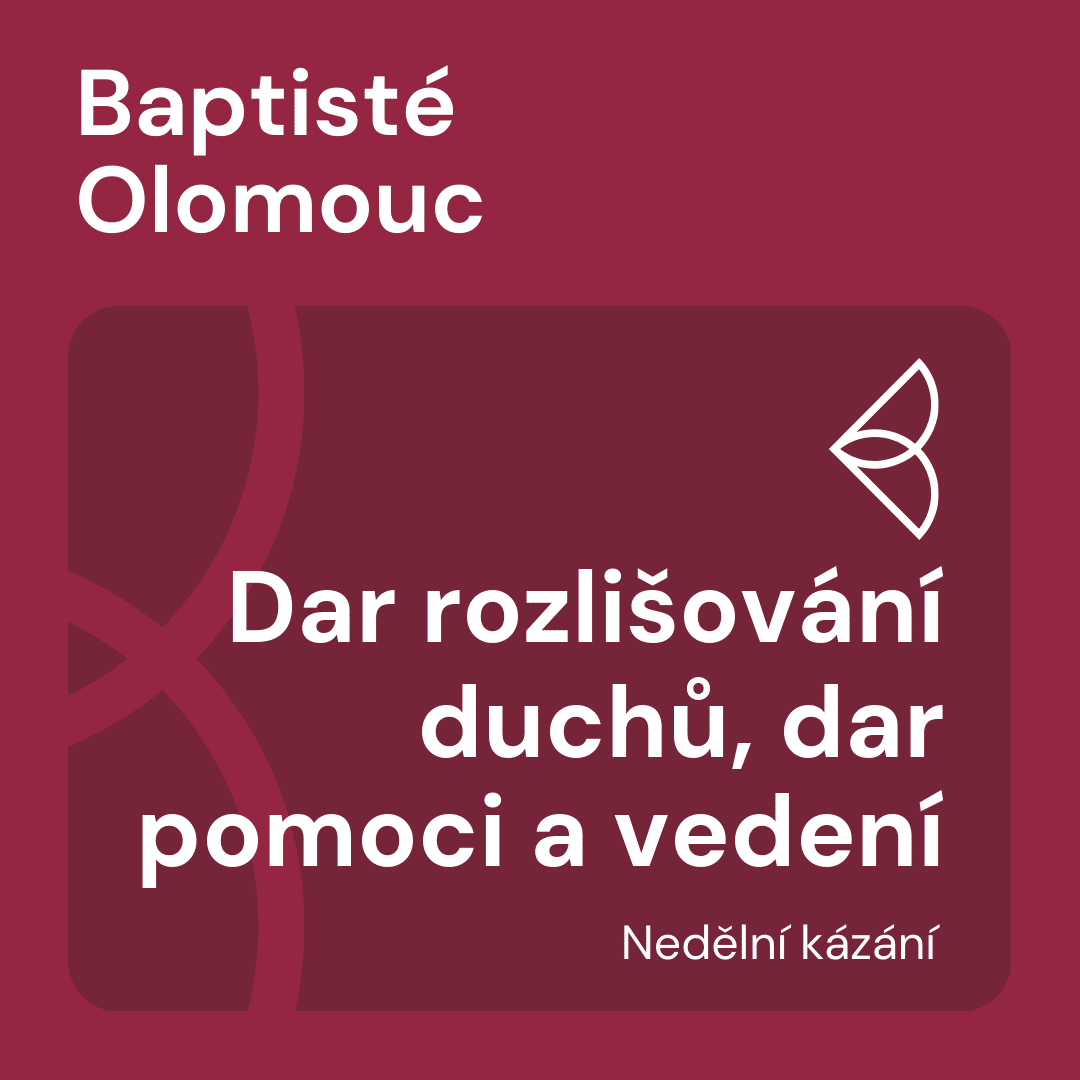 Dar rozlišování duchů, dar pomoci a vedení (8.3.2026) episode artwork